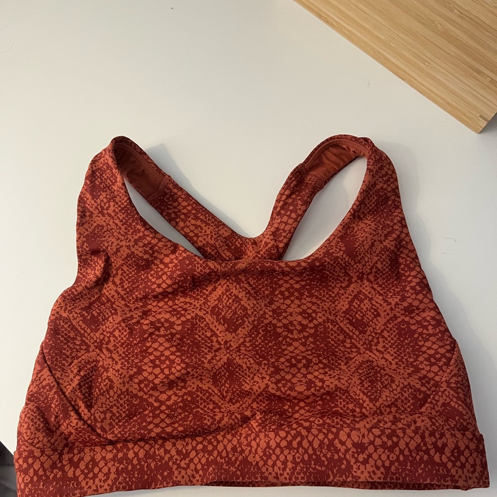 Athleta snake bra